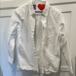 GAP White Button-Down Shirt boys XXL 14/16 like new!